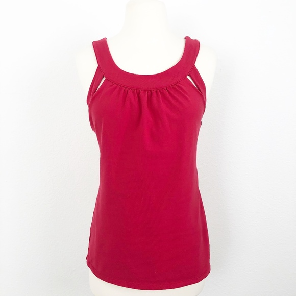 Athleta Tops - Athleta Second Glance Red Tank Top Size M